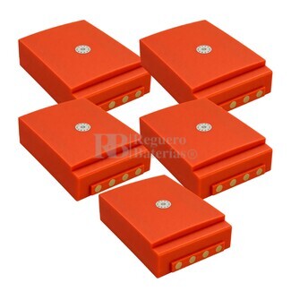 5 Bater�as para ABB-HBC FuB 05 XL | 6V 2.200 mAh